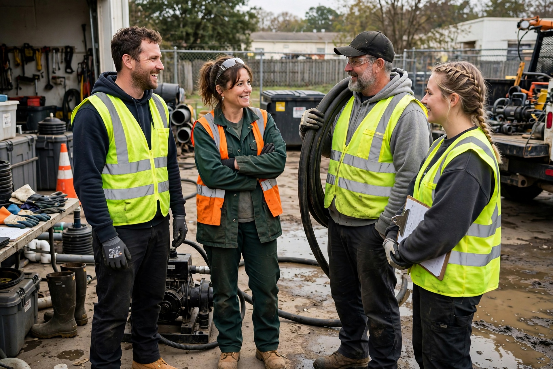Waldorf Sewage Cleanup Co team