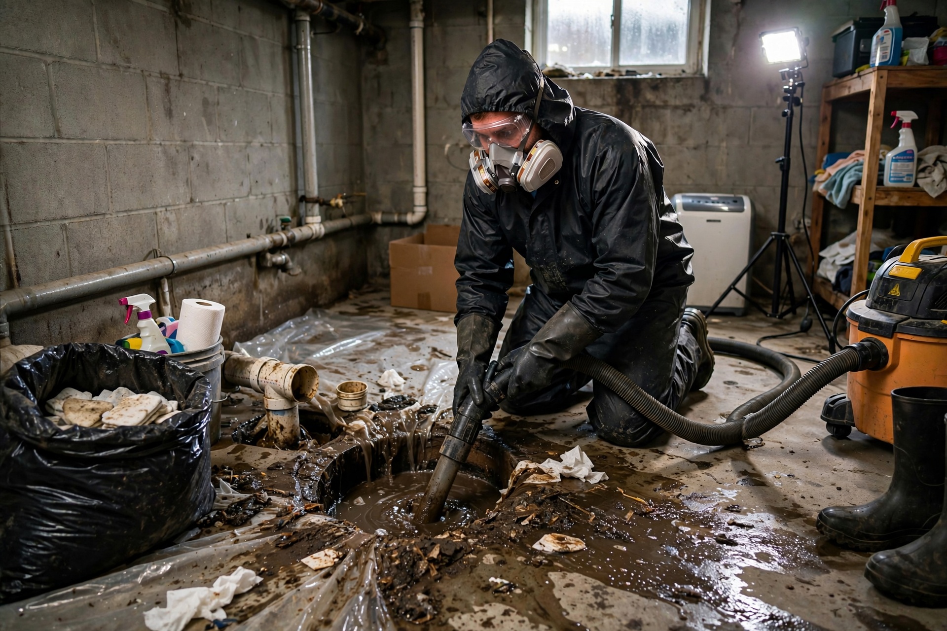 Sewer Backup Cleanup in Waldorf, MD